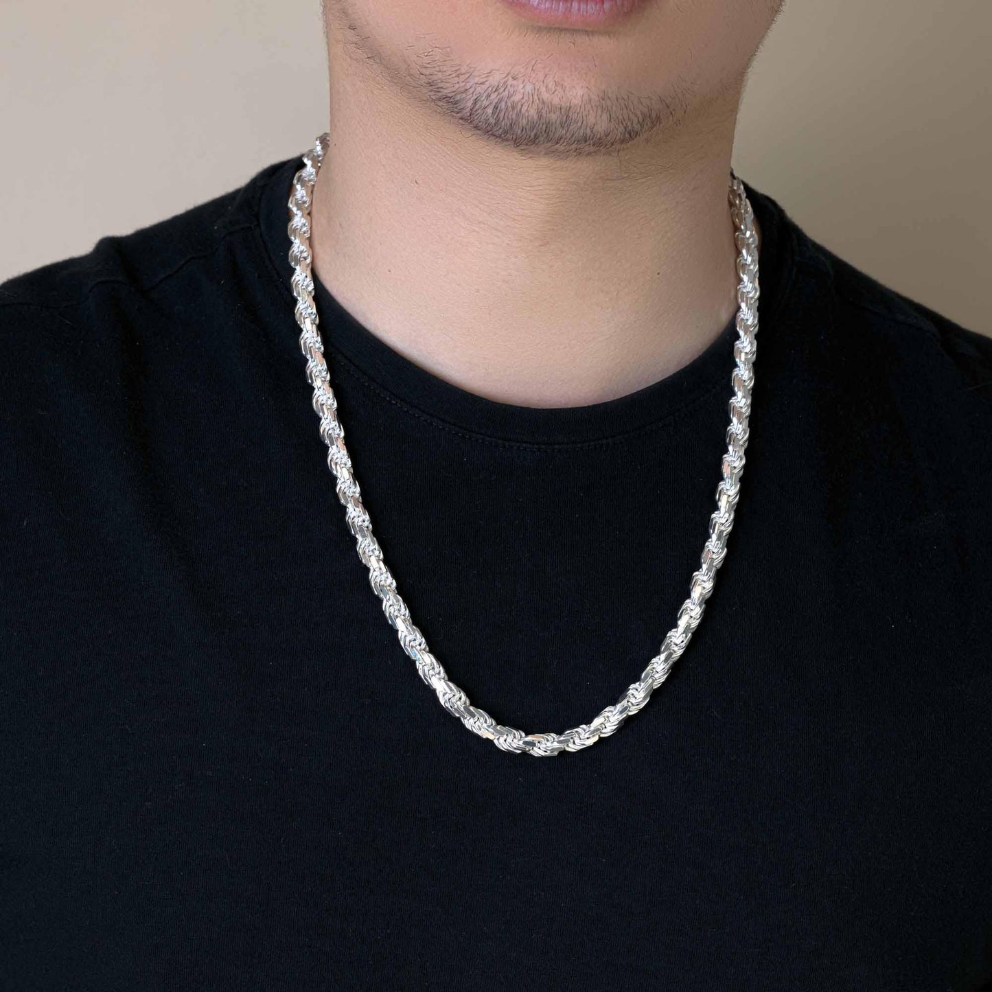 Rope 150 Chain or Bracelet 7mm - CH531