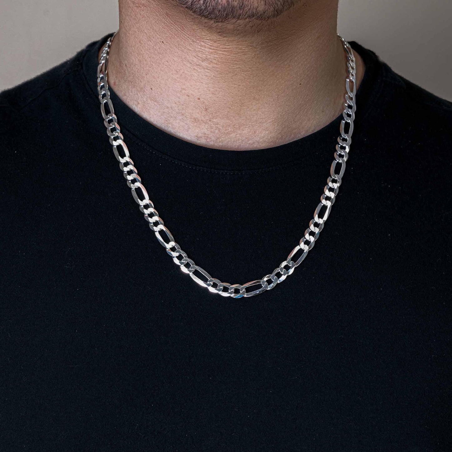 Figaro 200 Chain or Bracelet 8.9mm - CH609