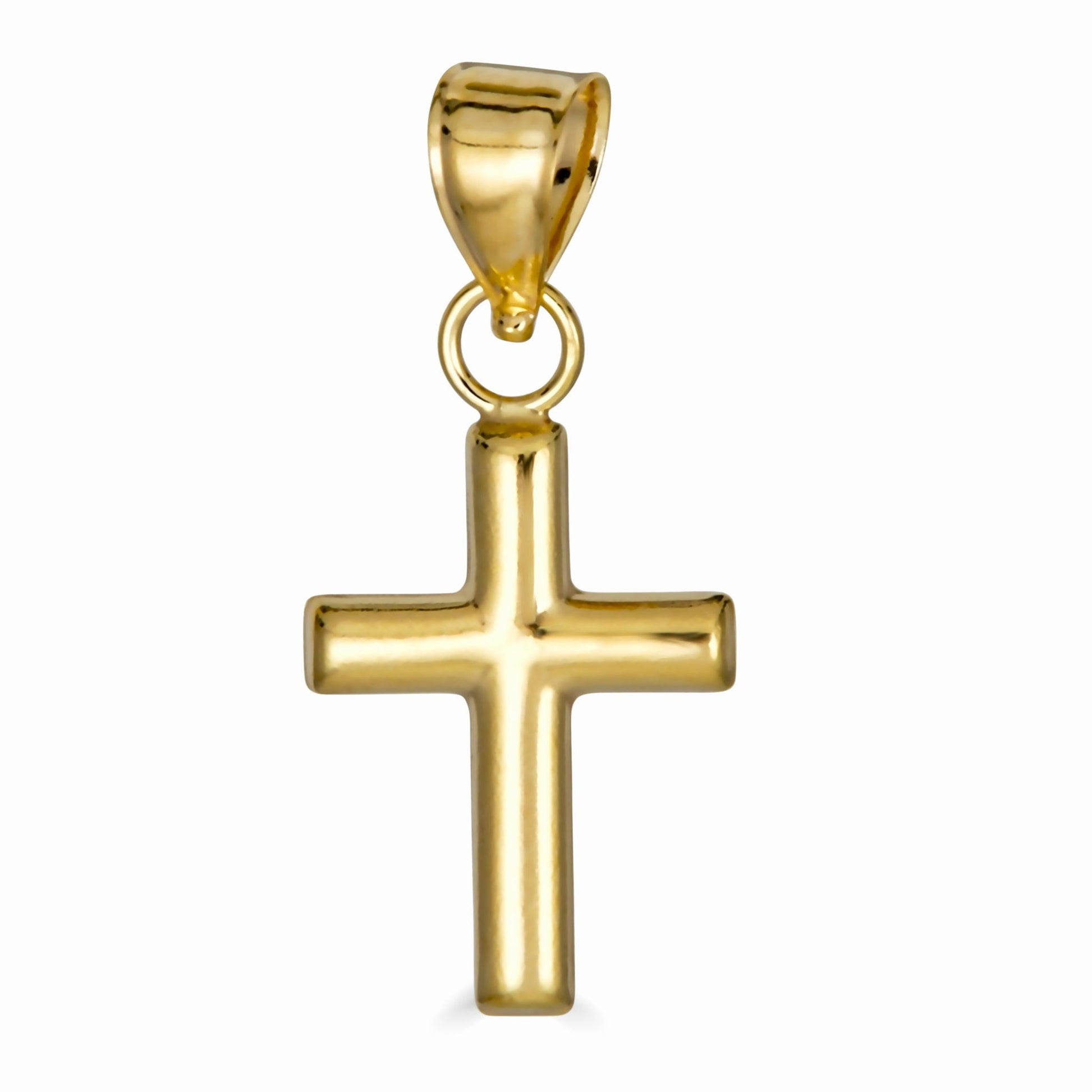 14 Karat Yellow Gold Crucifix Pendant | Silver Palace Inc.