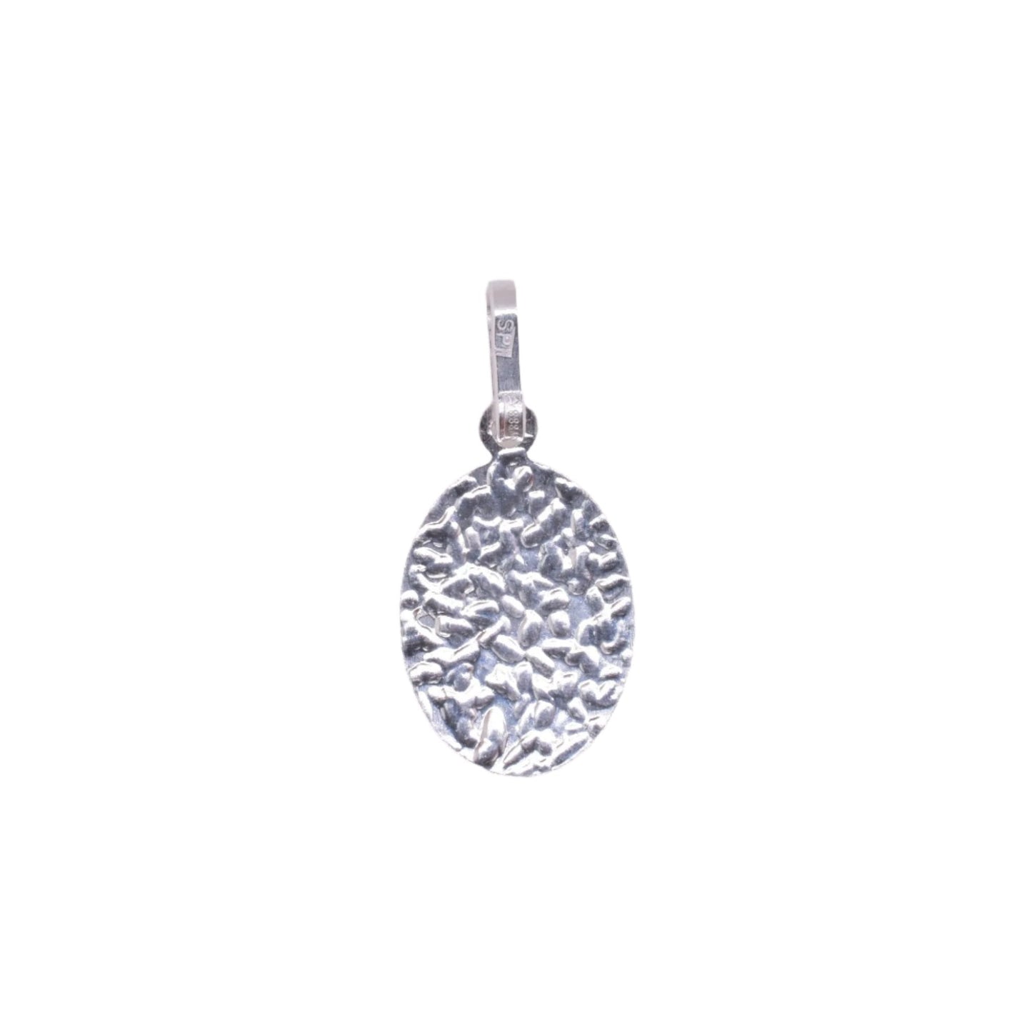 High Polished 925 Sterling Silver Our Lady of Guadalupe 10.8mm x 14.5mm Pendant - ARP00057