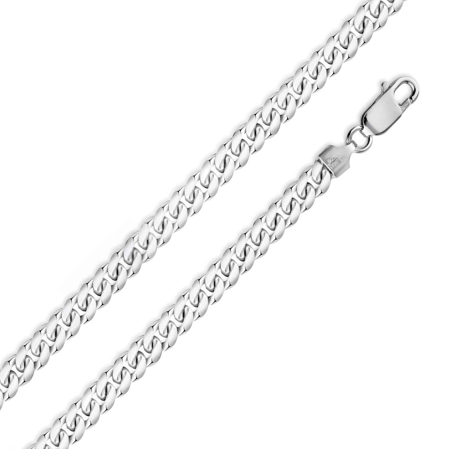 Light Weight Miami Cuban Diamond Cut 200 7.8mm Chain or Bracelet - CH689