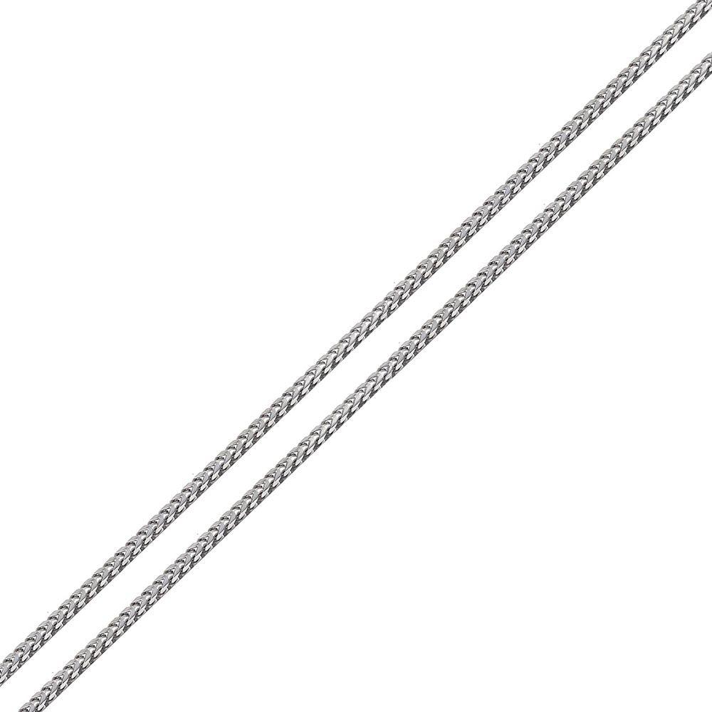 Silver 925 Rhodium Plated Franco Chain 1.7mm - CH939 RH | Silver Palace Inc.