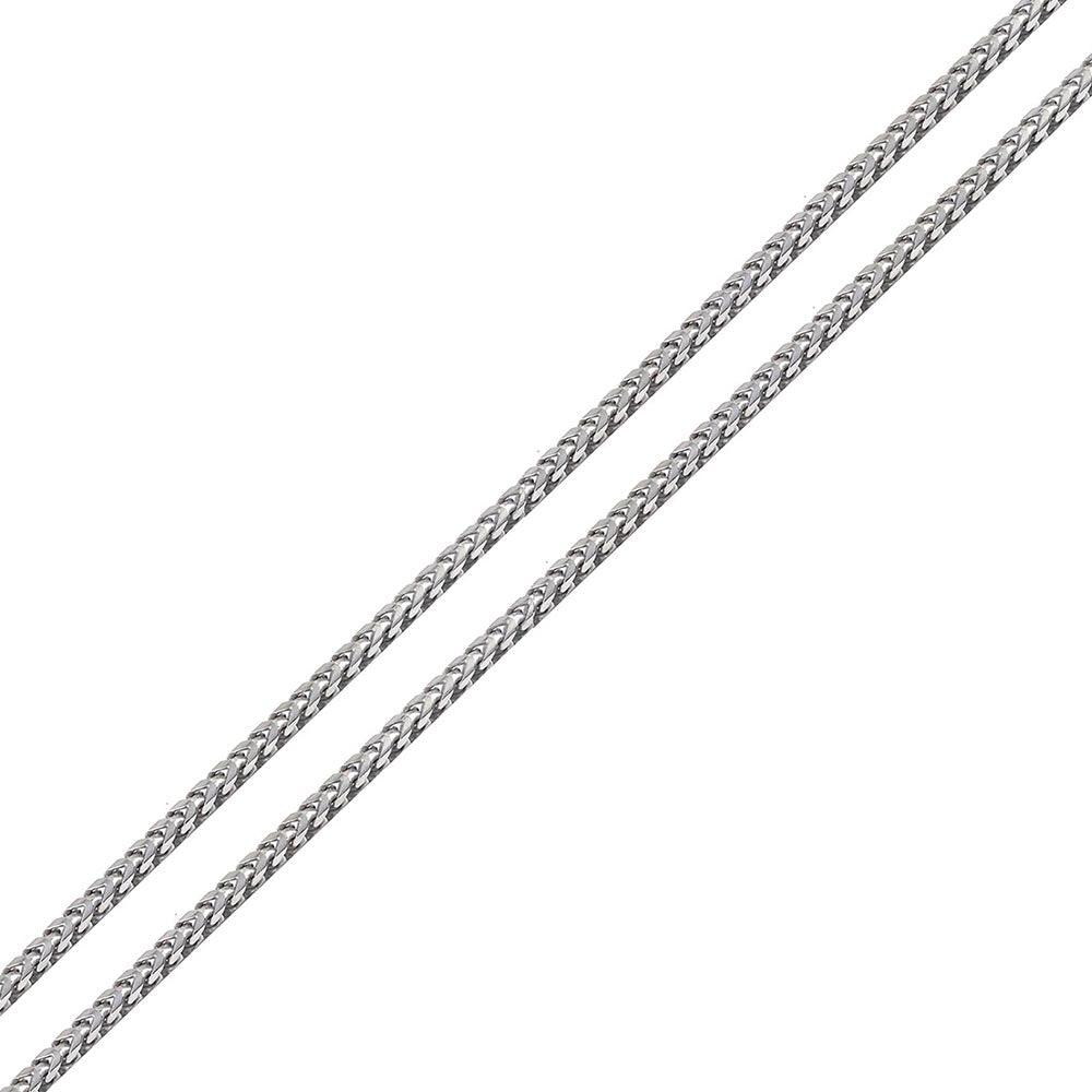 Silver 925 Rhodium Plated Franco Chain 2mm - CH940 RH | Silver Palace Inc.