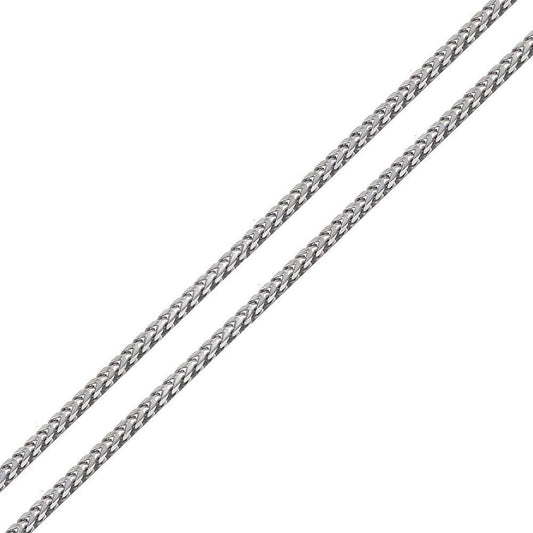 Silver 925 Rhodium Plated Franco Chain 2.7mm - CH941 RH | Silver Palace Inc.