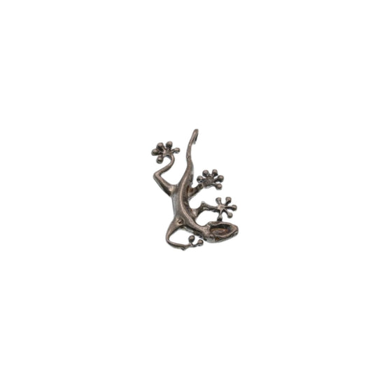 925 Silver Oxidized Lizard Charm - CHARM0040