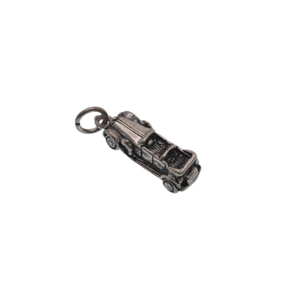 925 Silver Oxidized Oldmobile Charm- CHARM0082