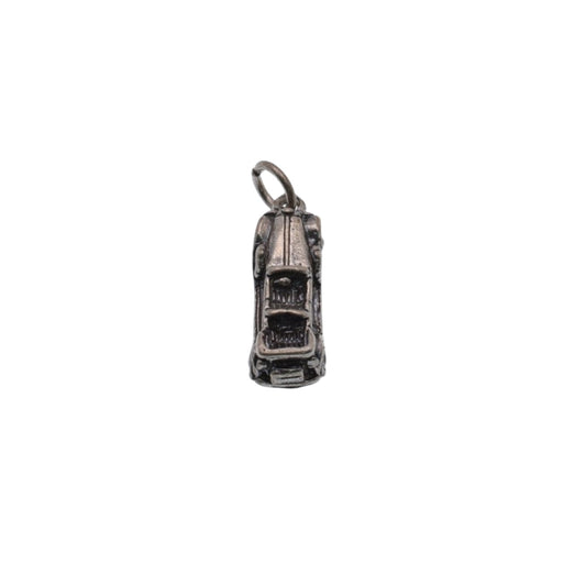 925 Silver Oxidized Oldmobile Charm- CHARM0082