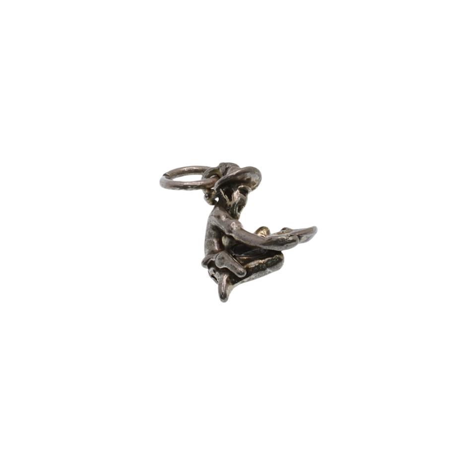 925 Silver Oxidized Gold Rush Charm- CHARM0085