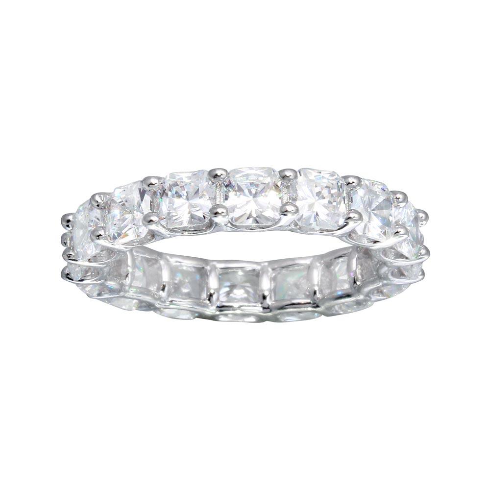 Silver CZ Eternity Band Ring - GMR00270 | Silver Palace Inc.

#color_clear