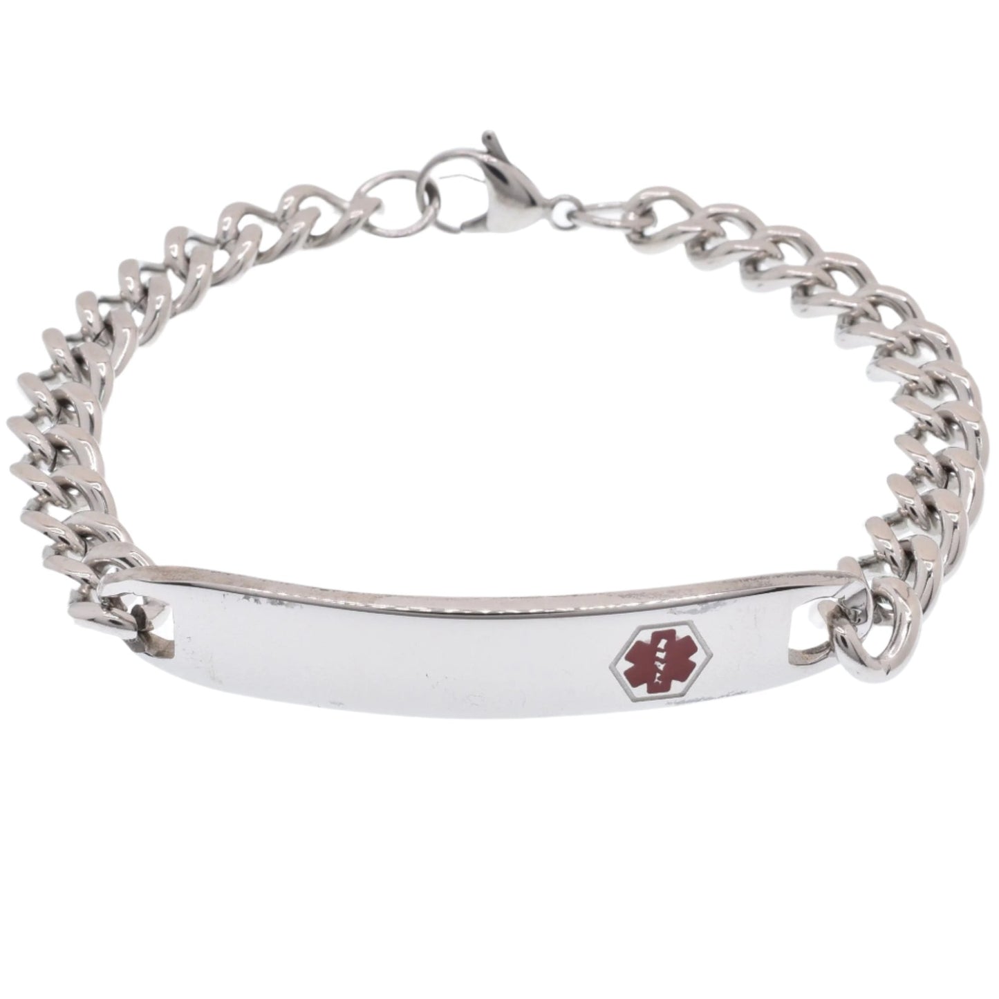 Stainless Steel Medical ID 8mm Bracelet - SSB00248