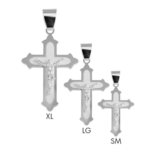Silver 925 High Polished New Coptic Cross Pendant - BSP00006 | Silver Palace Inc.