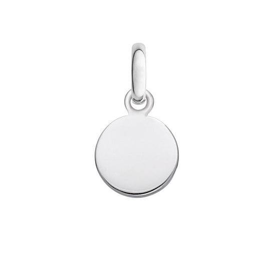 Silver 925 High Polished Engravable Disc Charm 15mm - ARP00026 | Silver Palace Inc.
