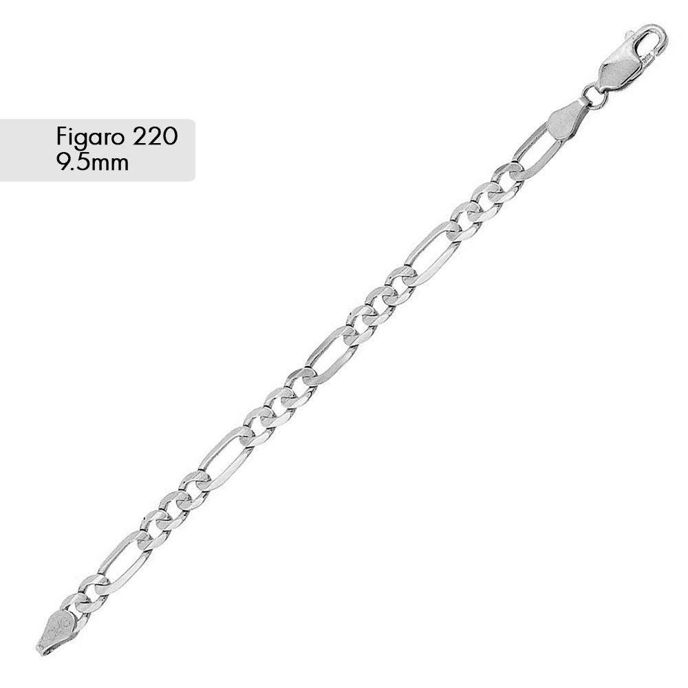 Figaro 200 Chain or Bracelet 8.9mm - CH609