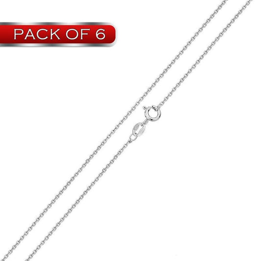 Diamond Cut Anchor 040 Chain 1.6mm (Pk of 6) - CH714 | Silver Palace Inc.