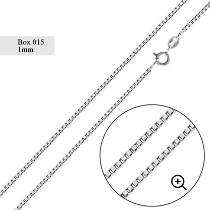 Box 015 Chain 0.8mm (Pk of 6) - CH734